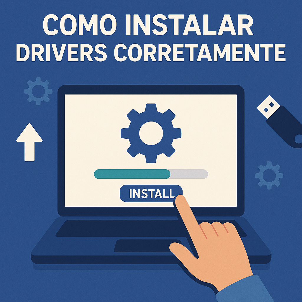 Como instalar drivers corretamente