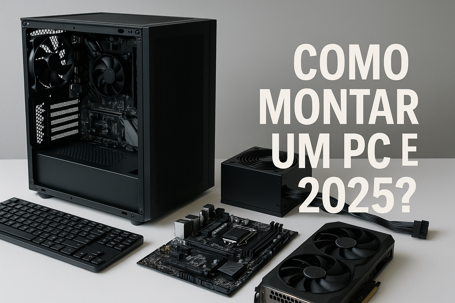 Como montar um PC em 2025?